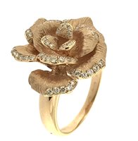Anello Corradini Gioielli Donna in Oro Diamante 0.50 Ct STA12/100 - STA12/100